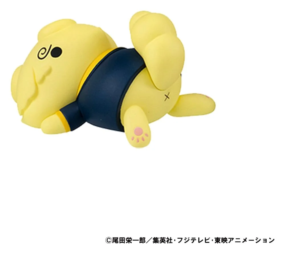 One Piece Mega Cat Project Trading Figure Egghead NyanPieceNyan! Stickie! 3 cm - 1 Unidade